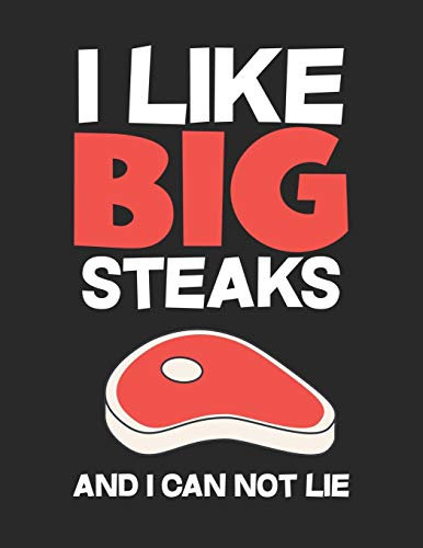 Mein Grillbuch: ♦ deine eigenen Grillrezepte auf einen Blick ♦ Vorausgefülltes Grillprotokoll für deine eigenen Rezepte und Fleisch-Kreationen ♦ ... Format ♦ Motiv: I like big steaks 10