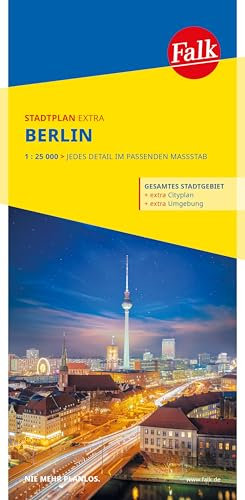 Falk Stadtplan Extra Berlin 1:25.000: mit Cityplan Potsdam