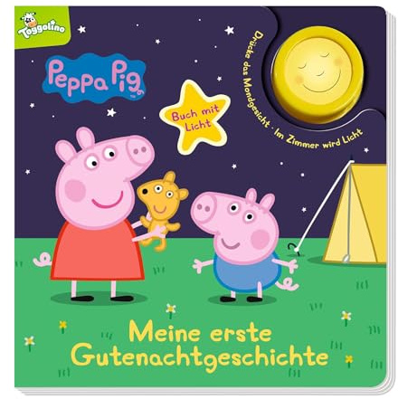 Peppa Pig: Meine erste Gutenachtgeschichte: Pappbilderbuch mit Licht