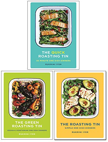Rukmini Iyer 3 Books Collection Set (Quick Roasting Tin, Green Roasting Tin, The Roasting Tin)