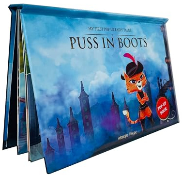 My First Popup Fairy Tales Puss in the Boots: Pop up Books for children