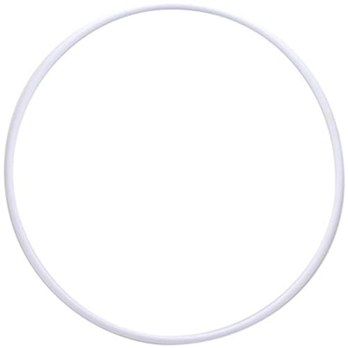 Aro de Plástico para Gimnasia Indigo Blanco (85 cm (252 gr))