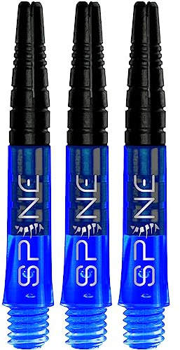 Bull's Spine Shafts - Blau - Kurz - Premium Dart Schäfte für verbessertes Spiel