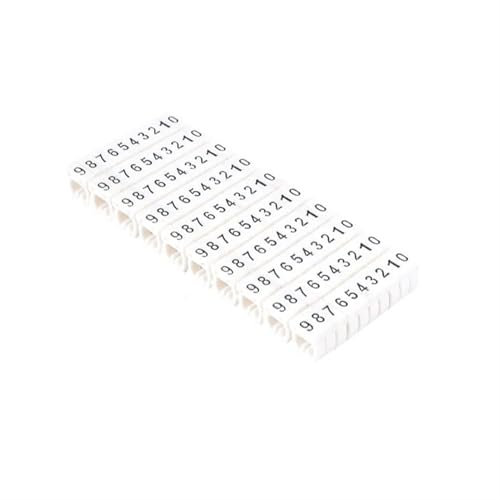 Cable Labels Cable Wire Marker Tag Label Network Cable for Cat5e Cat6 Type Multicolor Number Letter Tidy Marking Stuck Cord Sleeve 2-8mm Cable Markers(M-1(2.5mm)100pcs)