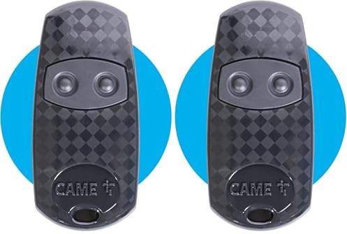 CAME 001TOP-432EE, Telecomando Bicanale Multiutenza, Funzione di Autoapprendimento, Compatibile con Sistema Rolling Code, Pratico e Sicuro per Controllo Accessi (Confezione da 2)
