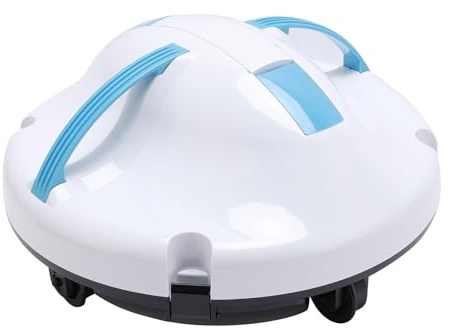 Focket Robot Nettoyeur de Piscine sans Fil, Robot aspirateur de Piscine Automatique avec Batterie 5200mAh, 120 Minutes d'autonomie pour Les piscines jusqu'à 1076.39 Sq.ft (Prise UE)