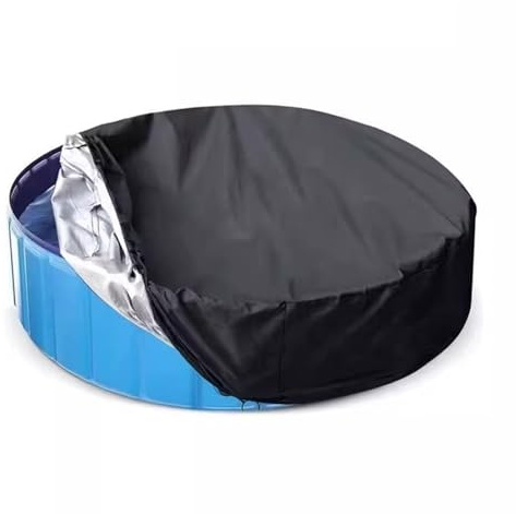 Cubierta Redonda for Piscinas Elevadas, Cubierta De Seguridad for Piscinas Con Protección for Todo Tipo De Clima Y Tejido Oxford Impermeable(15ft/457cm)