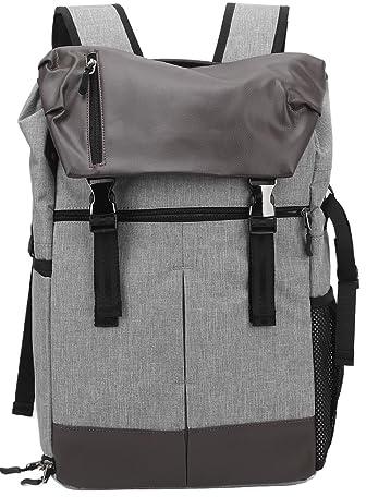 Tyenaza Sac à Dos étanche pour Appareil Photo et Ordinateur DSLR SLR Sac pour Appareil Photo sans Miroir Sac pour Photographie Professionnelle de très Grande capacité C3081 Gris