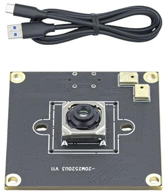 TSMORY Fotocamera con messa a fuoco automatica USB 3.0 da 20 MP, IMX230 con microfono integrato, per videoconferenze industriali e webcam per videoconferenze domestiche