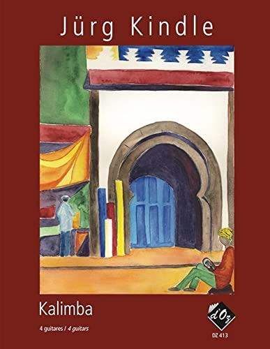 Kalimba. Gitarre Trio / Quartett. Partitur und Stimmen