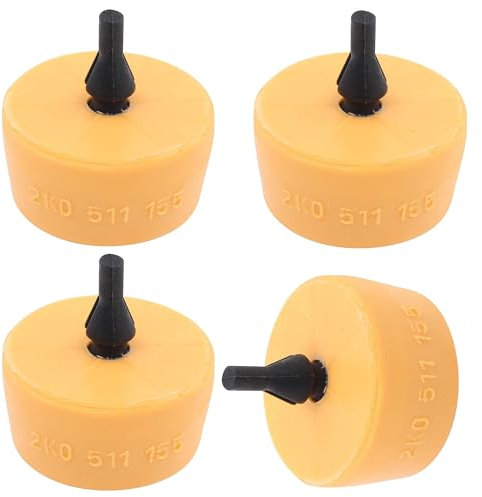 4 amortiguadores de tope de goma de las hojas, tope de goma, tope de goma, amortiguador de goma para muelle trasero de la hoja, amortiguador de tope de suspensión para Caddy 2k 2K0 511 155