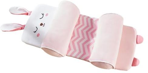 Newborn Ow Baby Shaping With Natural Buckwheat Fill Orthopedic Infant For 0 6 Months Breathable Cover & Ergonomic Design To Flat Syndrome Tgz554 (B, One Size)