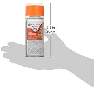 Humbrol Matt Spray Paint - AD6998 Enamel No 49 Varnish 150ml - Model Paints for Plastic Kits, Fast-Drying Modelling Paint for Crafting Surfaces Including Plastic, Fabric, Glass, Wood & Metal Models