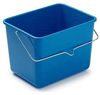 Rechteckiger Rolleimer, 10 l