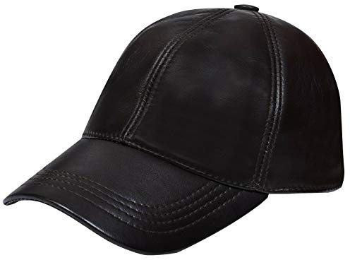 Infinity Leather Echtes Nappa Leder Für Herren Und Damen Einstellbar Golf Snapback Plain Baseball Mütze