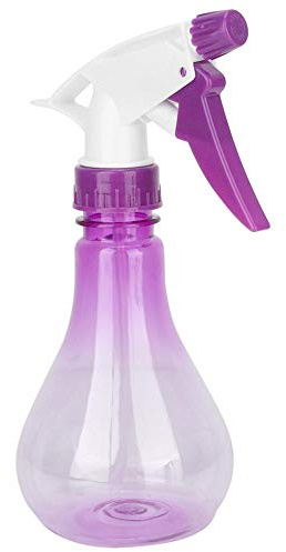 HERCHR Bouteilles de pulvérisation à Brume Fine, Bouteille de pulvérisation Vide en Plastique de 8 oz avec buse réglable pour Les Solutions de Nettoyage des Cheveux(Violet)