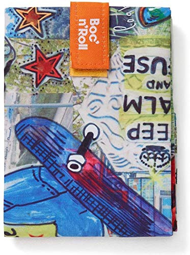 Roll'eat - Boc'n'Roll Teens | Reusable Ecological Sandwich Wrap | BPA Free | Monkey