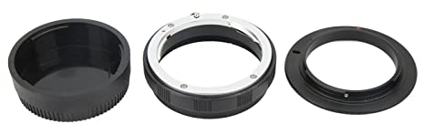 52mm Macro Lens Reverse Ring Adapter, 52mm Thread Two Sizes Thread Lens Reverse Adapter for F AI AF Mount Cameras