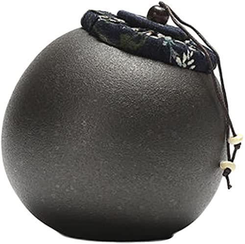Cusstally Frascos de Almacenamiento de Estilo Chino, latas de latas de té, Recipiente Tradicional for té, Tapas Selladas, decoración for el hogar, la Cocina y el Comedor Caja de té Chino