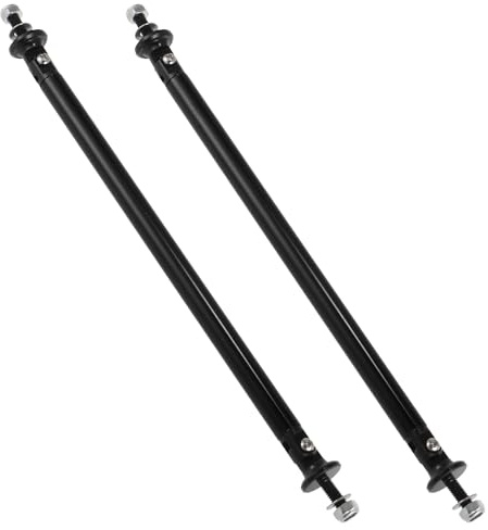 MACHSWON 2pcs Front Rear Bumper Lip Splitter Strut Rod Adjustable Tie Support Bars Fit Most Vehicle Black 200mm 7.87 Splitter Support Rods