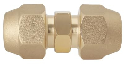 OTOTEC 1 x 3/8 Zoll Kältemittelleitung, Überwurfmutter aus Messing, für 9 mm und 9,52 mm Außendurchmesser, Kupferrohr für Klimaanlagen