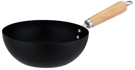 Agashi Mini Sartén, Sartenes Wok, Sartén para Huevos Fritos, Olla para Cocinar, Sartén para Saltear, Cocinasilios de Cocina