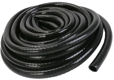 Tuyau d'irrigation en PVC de 12 m, diamètre intérieur 13 mm/diamètre extérieur 16 mm, tuyau d'irrigation goutte à goutte pour serre de jardin, pelouse et serre