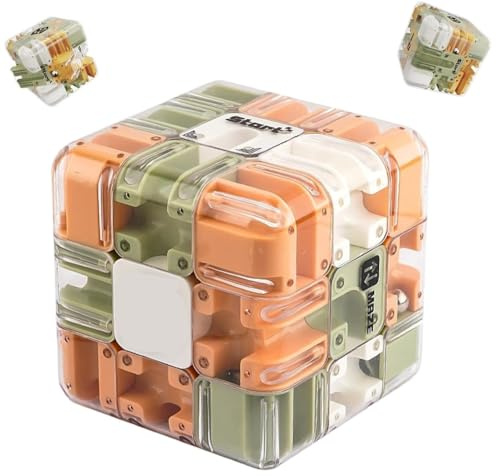 Cubo De Rompecabezas 3D, Juguete De Rompecabezas para Adultos, Juguete Antiestrés, Cultiva El Pensamiento Lógico