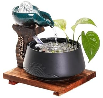 Tabletop Fountain Water Fountains Indoor Tabletop Fountain Decor Indoor Waterfall Tabletop water fountain