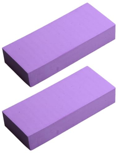 Wakauto 2pcs PVA Car Wash Sponge Set Highly Absorbent Auto Cleaning Sponge for Glass Wiping and Vehicle Detailing Purple Microfiber Cleaning Tool for Car Care