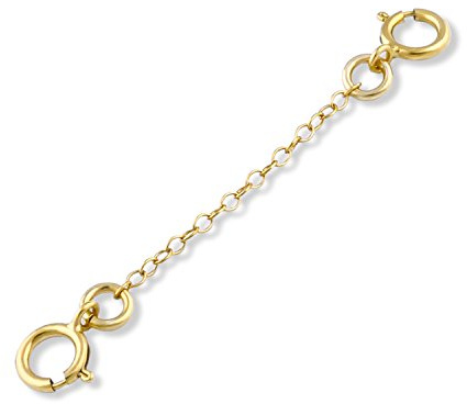 Nostrand 14k Gold Filled 1mm Bracelet Safety Chain 1, 2, 3 (1)
