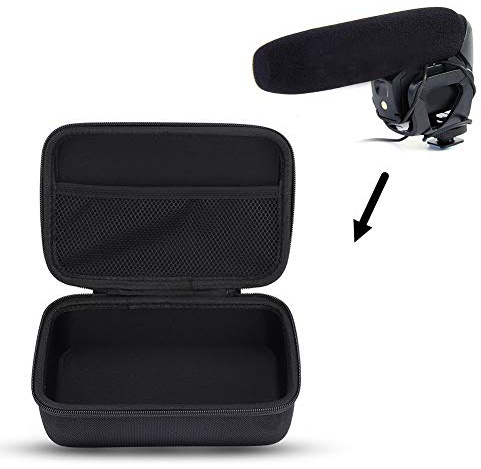 VBESTLIFE Custodia Protettiva Custodia Microfono Accessorio per Rode Custodia da Viaggio Rigida per Microfono VideoMic PRO Plus On-Camera