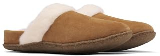 Sorel NAKISKA SLIDE II Hausschuhe für Damen, Braun (Camel Brown x Natural), 40 EU
