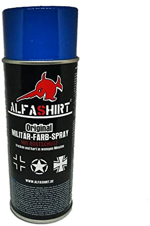 Militär Sprayfarben Farbspray Lack RAL Farben Bundeswehr Restaurieren, RAL Farben:RAL 5017 Verkehrsblau glänzend