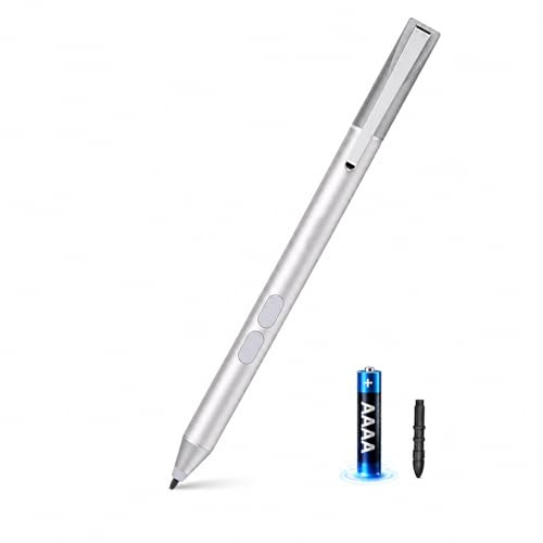 Stylus Pen for HP Envy x360, Pavilion x360, Spectre x360 & OmniBook, Active MPP 1.51 Digital Pen with Palm Rejection & 1024 Pressure for Students Taking Notes & Artists Drawing, AAAA Battery Included