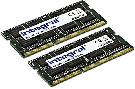 Integral 8GB (2x 4GB) DDR3 RAM 1600MHz SODIMM Laptop Notebook MacBook Arbeitsspeicher-Kit