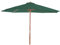 Mendler Parasol Florida, parasol de marché, Ø 3,5m polyester/bois 7kg - vert