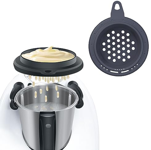 für Thermomix TM6 Zubehör Spätzlesieb Spätzleaufsatz - Schnell Zubereitete Spätzle, mit Schaber für Vorwerk Thermomix TM6 Küchenmaschine, Spätzlehobel Spätzlepresse Küchengeräte