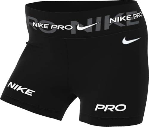 Nike Pro Grafik Bike Shorts mit halbhohem Bund für Damen (ca. 7,5 cm), FV7838