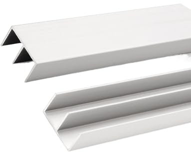 Screen Glass Sliding Door Track Mountain Groove Thickened Display Cabinet Double Track Aluminum Alloy Pulley, Suitable for Glass Wood Board, Pulley Universal(43.3in)