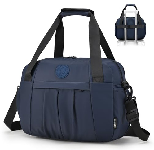 SUCIKORIO 40x30x15cm British Airways Jet 2 Air France Sac de Voyage Cabine Avion sous Le Siege, étanche Oxford Bagage Cabine a Main 18L Sacs Weekend Maternité Sacs de Sport avec Poche Imperméable