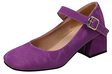 Pumps Damen Beige Blockabsatz Bequem Tanzschuhe Spangenpumps Slingback Latein Riemchenpumps High Heels Spitze Elegant Sandalen Glitzer Festliche Absatzschuhe Hochzeitsschuhe