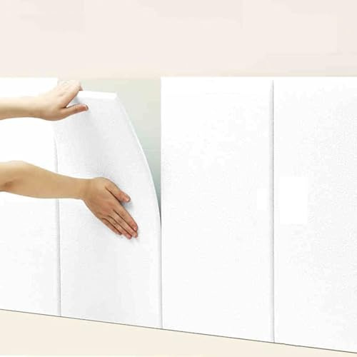 HSIRYAOHD Anti-Kollisions-Wandaufkleber, dicke Kinder-Schutz-Wandpolsterung, 30 cm x 60 cm, selbstklebendes Wandkissen, Tatami, weiche Tasche, Wandpaneele, 3D-Schutzkissen für Bett