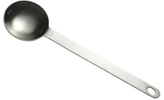 Cuillère doseuse chinoise simple et exquise en acier inoxydable 304 résistant aux hautes températures - 15 ml