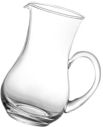 TOYANDONA Carafe à Vin Verre Transparent Distributeur de Liqueur Élégant et Pichet à Vin Domestique pour Meilleure Aération et Dégustation
