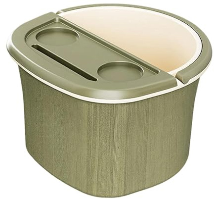 MotiveTech Fußbad Eimer, Praktische Badewannen Accessoires, Platzsparendes Fußbecken, Fußbadewanne für Wohnzimmer Und, GrÜn
