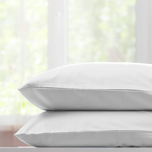 Burrito Blanco | Funda de Almohada de Hostelería H12 | para Cama de 105cm (+ Medidas Disponibles) | 100% Algodón | Funda de Almohada Cama 105 | Color Blanco (105x190/200cm)
