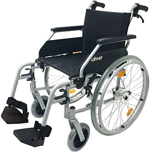 Drive Medical Leichtgewichtrollstuhl Litec 2G mit Trommelbremse 38 cm