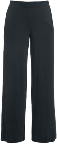 Forplay High Waist Marlene Donna Pantaloni Nero S 95% Viscosa, 5% elasthane Marlene