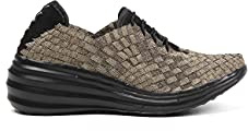 B M BERNIE MEV NEW YORK Women's Victoria Rise Wedge - Victoira Rise est une chaussure à cale de 6 cm de hauteur, fermée, avec plante à mémoire de forme - - Bronze, 35 EU EU